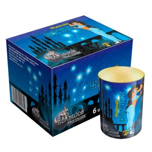 Фонтан пиротехнический "Жасмин" 40 сек.