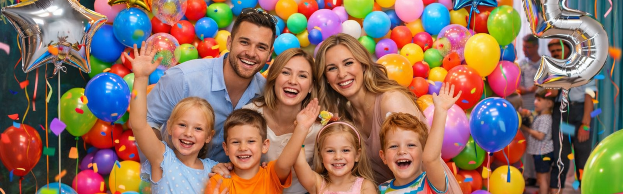 Фотозона из воздушных шаров 