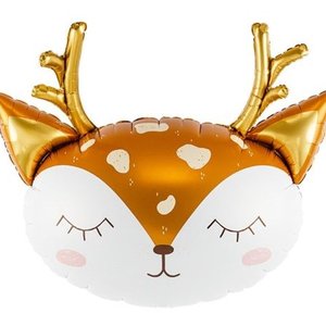 Фольгированный шар "Олень голова"