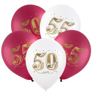 Воздушный шарик "Золотые цифры (Юбилейные)"