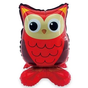 Ходячая фигура "Сова", на подставке (надув воздухом)