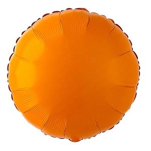 Фольгированный шар Круг Matte Orange