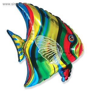 Фольгированный шар "Рыба тропическая"