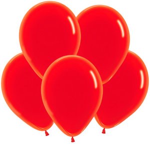 Красный воздушный шарик, кристалл