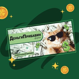 Резинка жевательная "ДеньгиПрибавин (кот)"