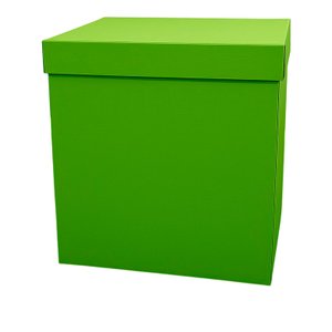 Коробка для шаров (салатовая) 60*60*60 см.