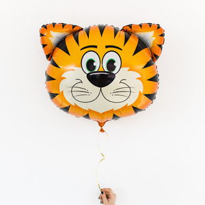 Фольгированный шар "Тигр голова"