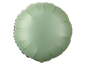 Фольгированный шар "Круг Сатин Olive Green"