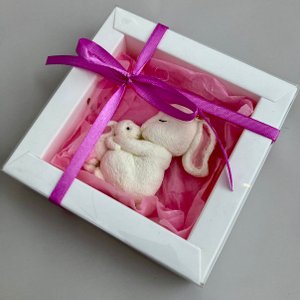 Шоколад ручной работы "Зайчики"