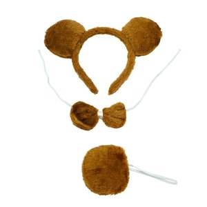 Карнавальный набор "Медведь плюшевый", 3 предмета