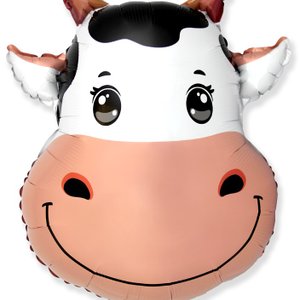 Фольгированный шар "Милая Корова, голова"