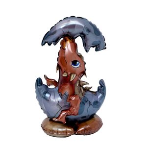 Ходячая фигура "Динозавр в скорлупе" (надув воздухом)