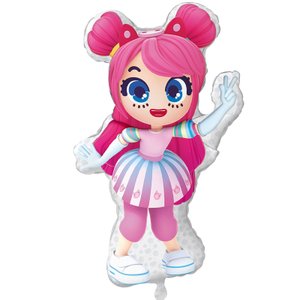 Фольгированный шар "Геройчики Пинки"