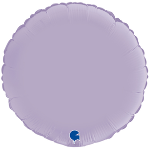 Фольгированный шар Круг Сатин Lilac