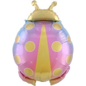 Фольгированный шар "Нежная Божья коровка"
