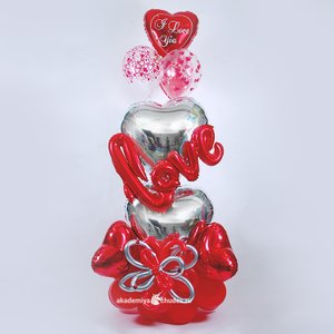 Фигура из шаров "Любовь оверсайз"