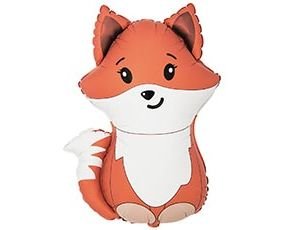 Фольгированный шар "Лиса милая"