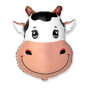 Фольгированный шар "Милая Корова, голова"