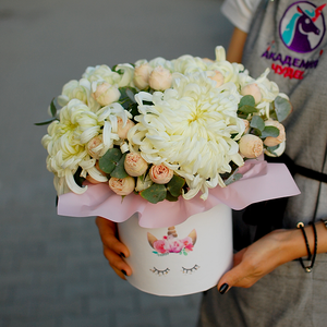 Шляпная коробка "Единорог"