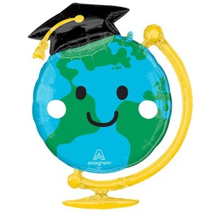 Фольгированный шар "Весёлый глобус"