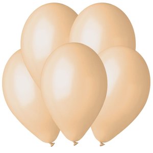 Телесный воздушный шарик, пастель