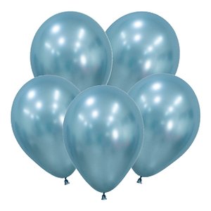 Арктический голубой воздушный шарик, шелк