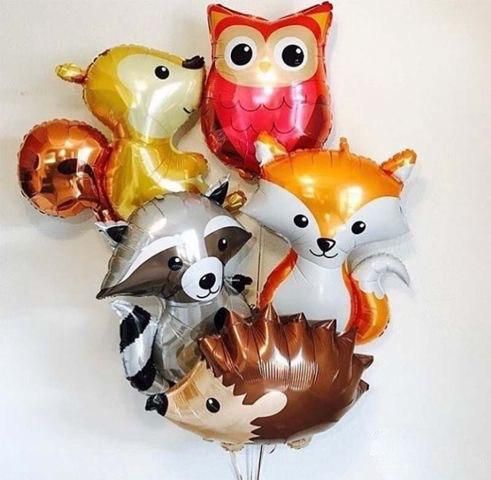 Фольгированные шары персонажи и животные