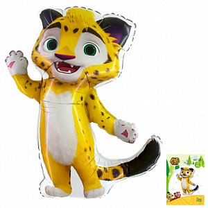 Фольгированная фигура "Лео и Тиг"