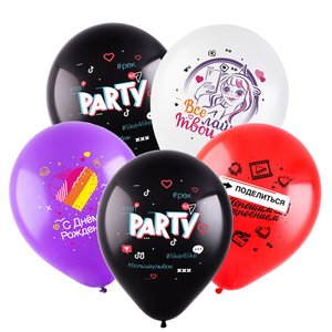 Воздушный шарик "Соцсети микс"