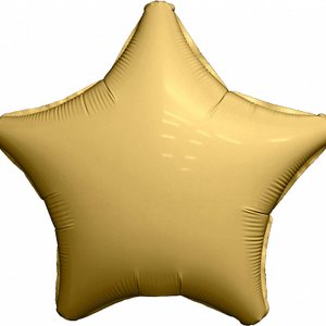 Фольгированный шар "Звезда Мистик золото"