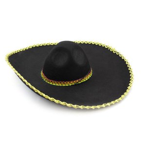 Шляпа "Сомбреро" Золотой кант