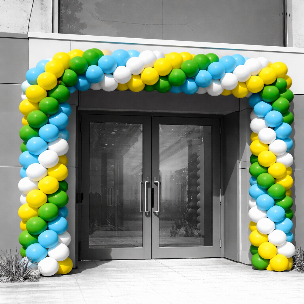 Классическая гирлянда из воздушных шаров 