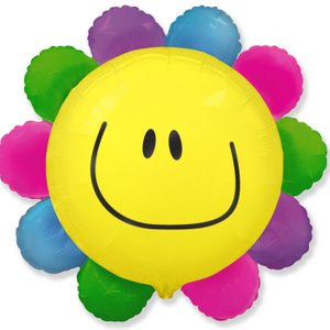 Фольгированный шар "Цветик"