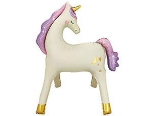 Ходячая фигура "Единорог стоячий" (надув воздухом)