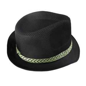 Шляпа "Гангстер", светлая полоска