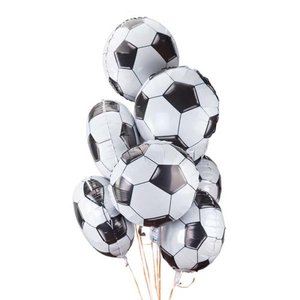 Фонтан из воздушных шаров "Футбольные мечты"