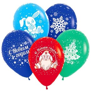 Воздушный шарик " Новый год ассорти"