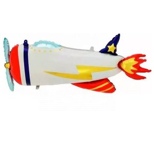 Фольгированный шар "Ретро самолет"