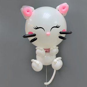 Фигура из шаров "Кот-бегемот"