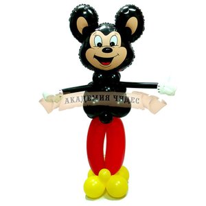 Фигура из шаров "Мышка Мальчик"