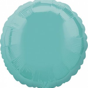 Фольгированный шар Круг Бирюзовый