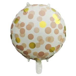 Фольгированный круг "Круг сатин конфетти"