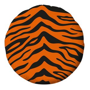 Фольгированный круг "Тигр принт"