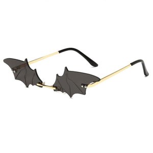 Карнавальные очки "Летучая мышь", дизайнерская коллекция / стекло, металл