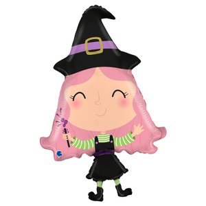 Фольгированный шар "Милая ведьмочка"