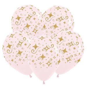 Воздушный шарик "Золотые бриллианты"