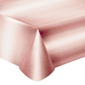 Скатерть фольгированная "Делюкс" Роза Голд