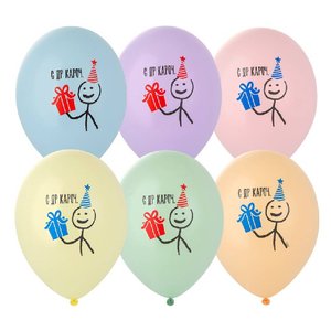 Воздушный шарик "С ДР Кароч"