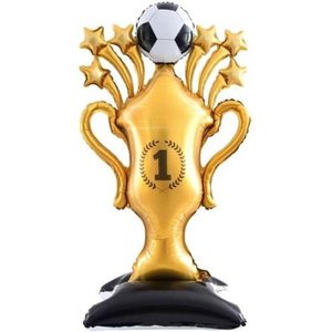 Ходячая фигура "Кубок чемпиона футбол", на подставке (надув воздухом)