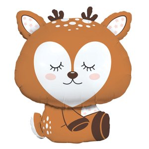 Фольгированный шар "Олененок" Волшебный лес